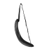 Blaze Diamond black eco leather luxury eye mask [6]