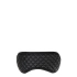 Blaze Diamond black eco leather luxury eye mask [8]
