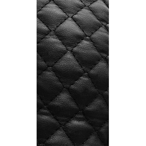 Blaze Diamond black eco leather luxury eye mask [9]