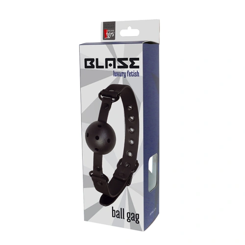Blaze Purple Deluxe Breathing Mouth Ball Gag [8]