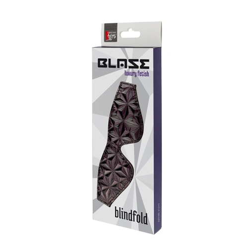 Blaze Luxury Fetish Blindfold Eye Mask Purple [1]
