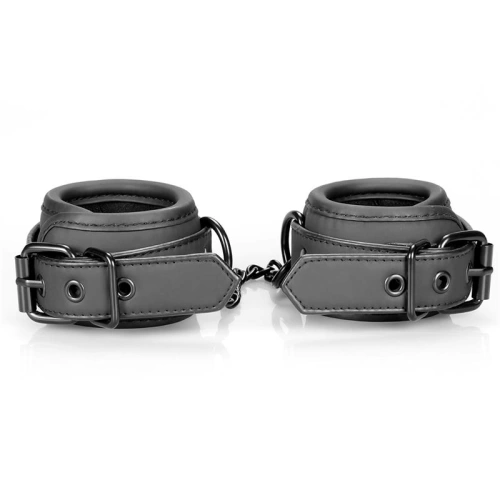 Luxurious and stylish BDSM handcuffs Blaze black [1]