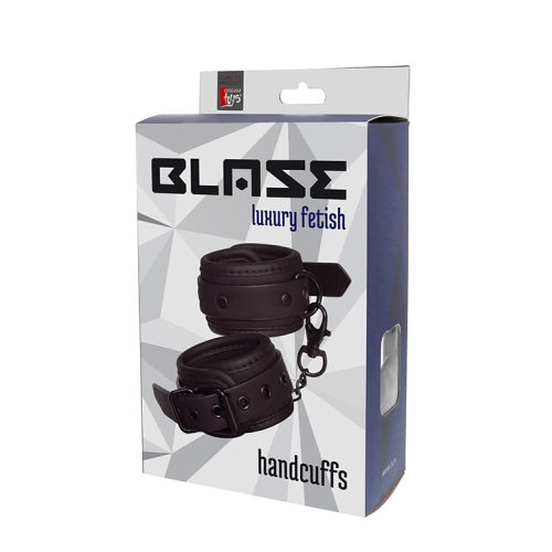 Luxurious and stylish BDSM handcuffs Blaze black [3]