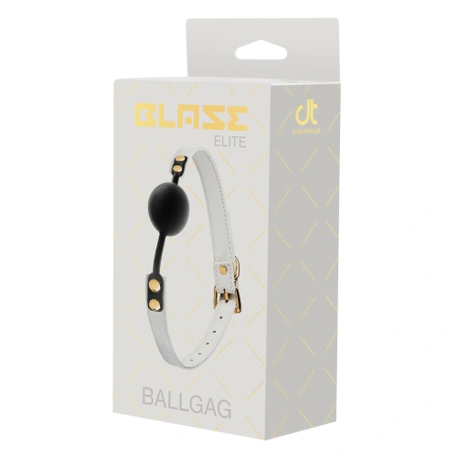 **Dilyana- Blaze Elite silicone mouth ball white [2]