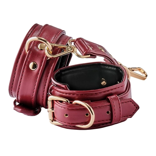 Luxury handcuffs Blaze Elite red