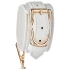 OK Nina - Blaze Elite Eco Leather Luxury Handcuffs White [2]