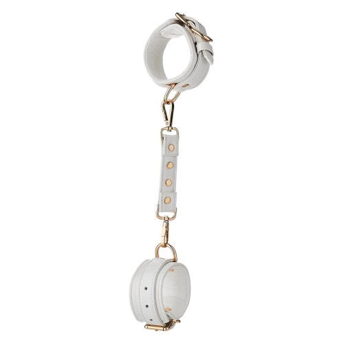 OK Nina - Blaze Elite Eco Leather Luxury Handcuffs White [5]