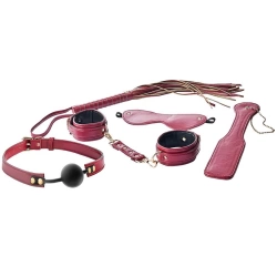 5 pc BDSM set Red Blaze Elite 