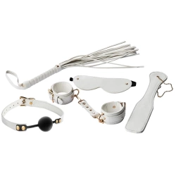 BDSM set of 5 pieces Blaze Elite white