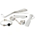 BDSM set of 5 pieces Blaze Elite white