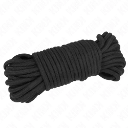 Nina - Kink Cotton Cotton Rope 20m Black
