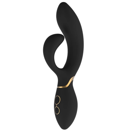 ​Flexible rechargeable G-spot rabbit vibrator made of silicone Amelie