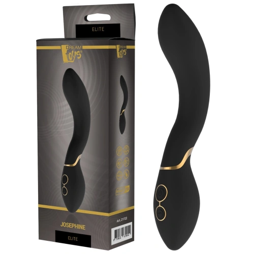 Flexible rechargeable G-spot silicone Josephin Elite vibrator [3]