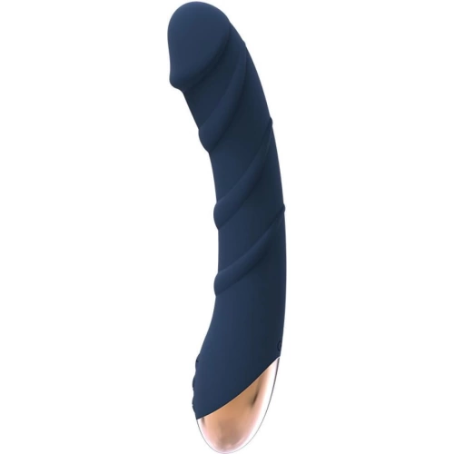 ​Flexible rechargeable silicone G-spot vibrator with Atlas heating function