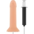 Ejaculating silicone dildo flipper