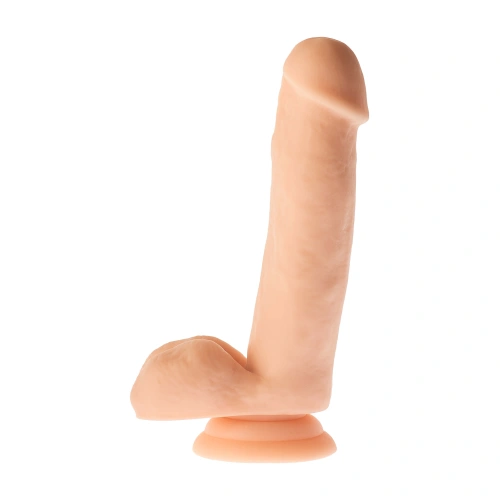 Realistic dildo with testicles and vacuum base Real Ryan [1]