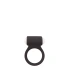 Vibrating cock ring made of silicone Lit-Up black