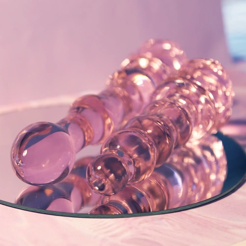 Dilyana- Glass dildo Rosebud Beaded Dildo 8 [6]