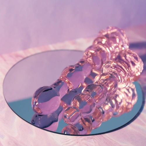Dilyana- Glass dildo Rosebud Beaded Dildo 8 [8]
