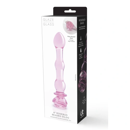 Dilyana- Glass dildo Rosebud Beaded Dildo 8 [9]