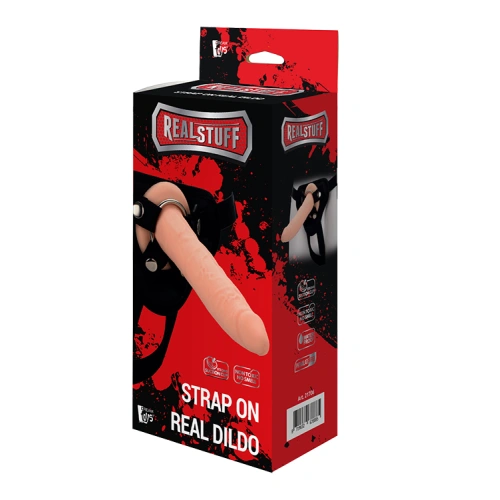 Strapon belt with realistic dildo made of Real Stuff silicone [2]
