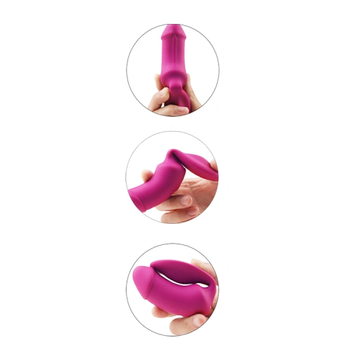 Duo Pleaser rechargeable silicone stimulator with remote [9]