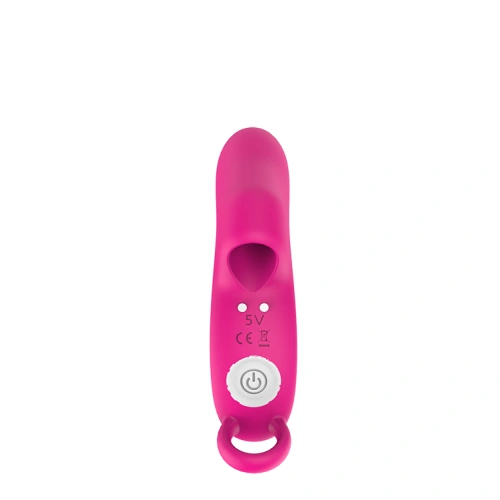 Love Finger Rechargeable Vibrating Silicone Thimble [4]