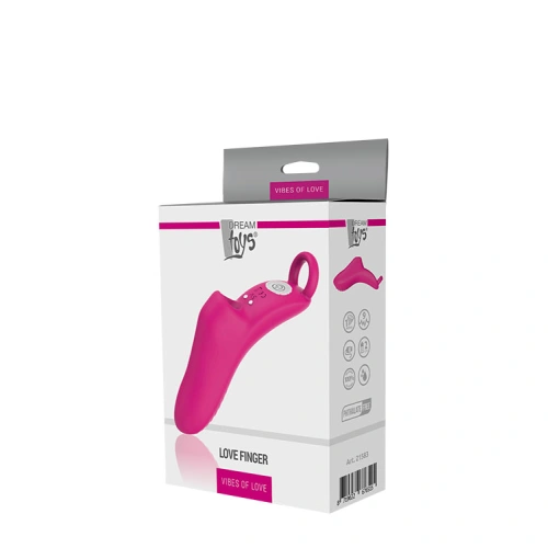 Love Finger Rechargeable Vibrating Silicone Thimble [6]