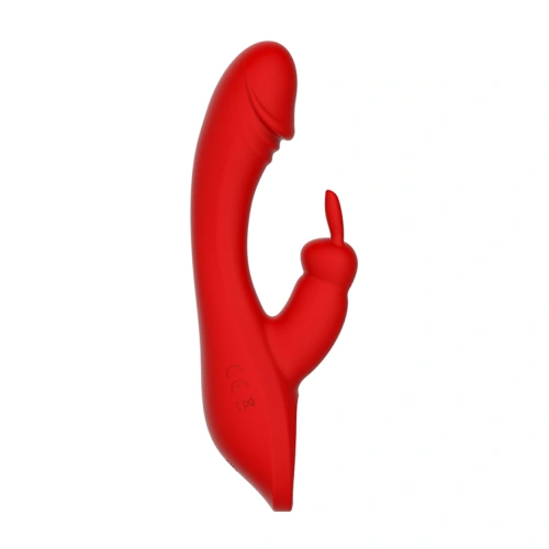 **Dilyana- Rechargeable rabbit vibrator made of silicone Artemis red [2]
