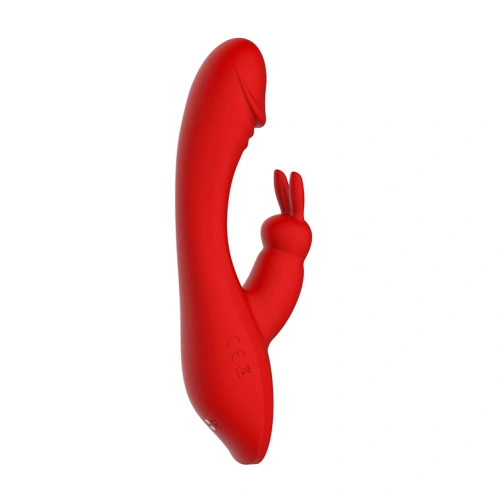 **Dilyana- Rechargeable rabbit vibrator made of silicone Artemis red [3]