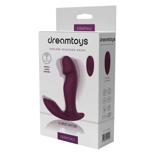 Dilyana - Rechargeable Silicone G-spot Vibrator with Clit Stimulator and Remote G-spot Hitter [7]