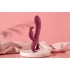 Dilyana- Luxurious rechargeable rabbit vibrator made of silicone Glam red [9]