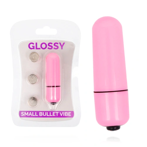 Small Bullet vibrator Glossy Pink [1]
