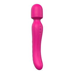 Massager with 2 vibrating ends and Heating Bodywand heating