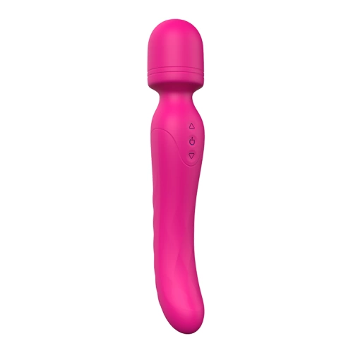 Massager with 2 vibrating ends and Heating Bodywand heating