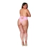 Dreamgirl 1477 Pink High Waist Lace Brazilian [1]