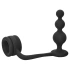 Nina - 2 in 1 silicone toy cock ring with anal rosary Ramrod [5]