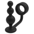 Nina - 2 in 1 silicone toy cock ring with anal rosary Ramrod [6]