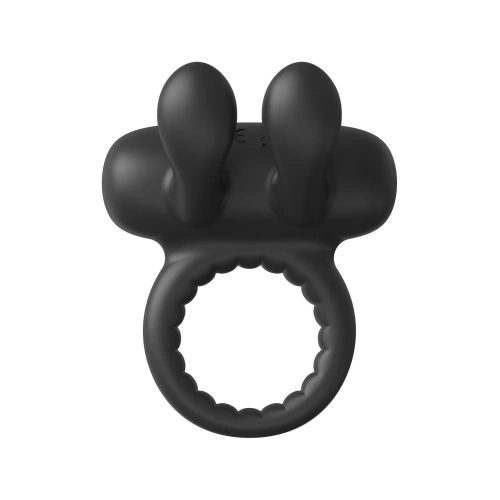 Dilyana- Rechargeable silicone penis ring with clitoris stimulator Rabbit Ramrod [2]