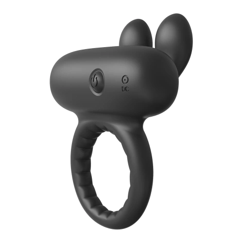 Dilyana- Rechargeable silicone penis ring with clitoris stimulator Rabbit Ramrod [4]
