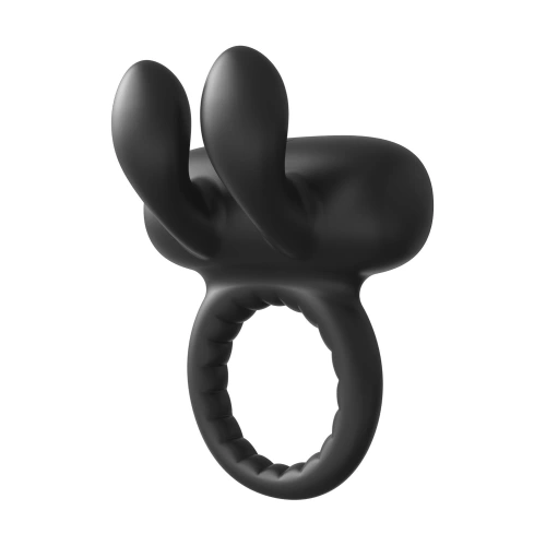 Dilyana- Rechargeable silicone penis ring with clitoris stimulator Rabbit Ramrod