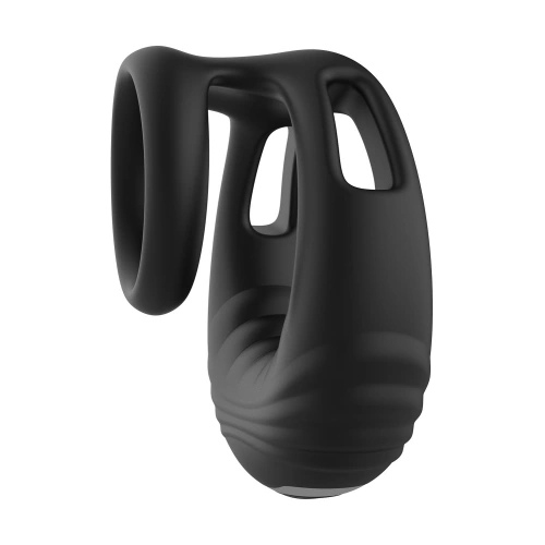 Dilyana - Ram Rod Strong Silicone Rechargeable Double Penis Ring with Remote [2]