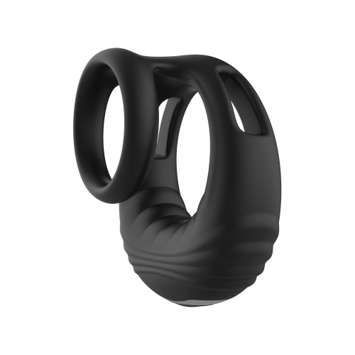 Dilyana - Ram Rod Strong Silicone Rechargeable Double Penis Ring with Remote [3]
