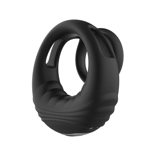 Dilyana - Ram Rod Strong Silicone Rechargeable Double Penis Ring with Remote [5]