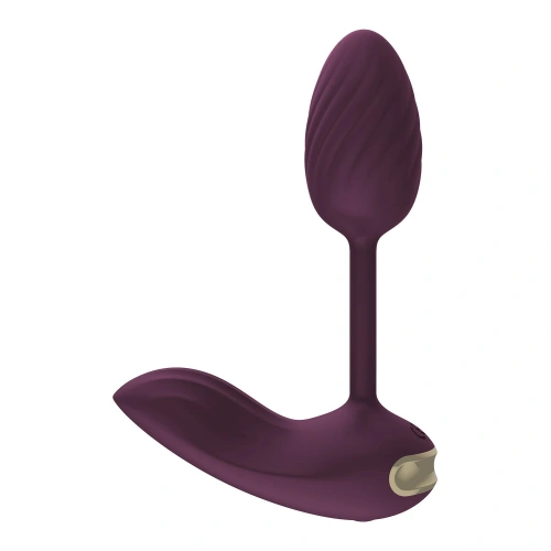 Portable Vibro Egg with 2 Motors and Remote Flexible Egg [1]