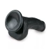 Realistic small dildo with testicles Easy 15 cm. black [2]