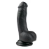 Realistic small dildo with testicles Easy 15 cm. black