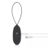 Rechargeable Silicone Vibro Egg with Remote Luv Egg Black [5]