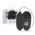 Rechargeable Silicone Vibro Egg with Remote Luv Egg Black [9]