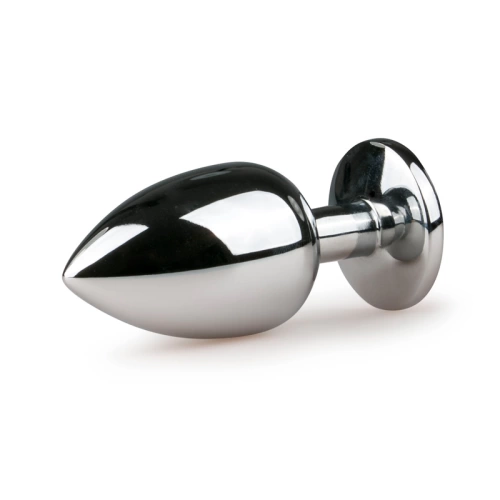 Large metal anal dilator-jewel with crystal [1]